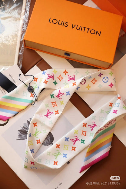 XLC02 Silk satin 6-120CM Scarf