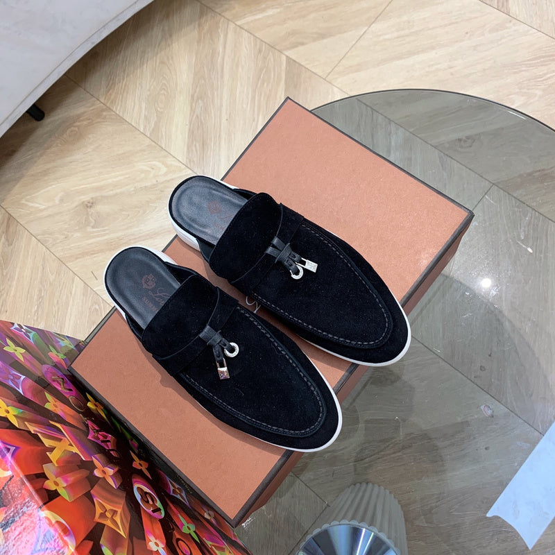 GLS18 Leather shoes Women35-42 Man40-45 Slipper with box