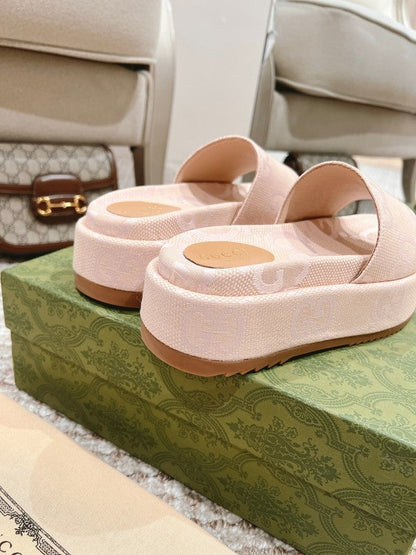 HFGS6 Slippers 6CM Women shoes 35-41 With box