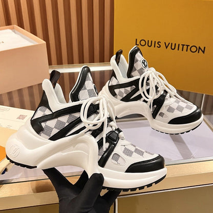 OLS38 Leather Women 5.5CM Shoes 35-41 with box