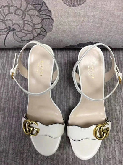 OGS4 Women real leather 8 Or 10CM shoes size 35-42 with box