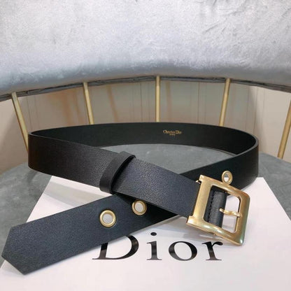 DBL4 wide 3.5cm total length 95-125cm Leather Belt High Quality With packing