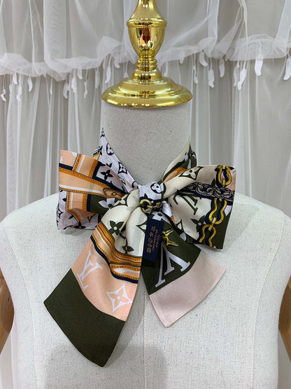 XLC17 Silk satin 8-120CM scarf