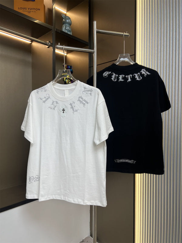 KLC19 Men's and women's high quality summer short-sleeved T-shirt clothes