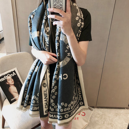 XCC12 Cashmere blend 65-180CM Scarf Can choose box