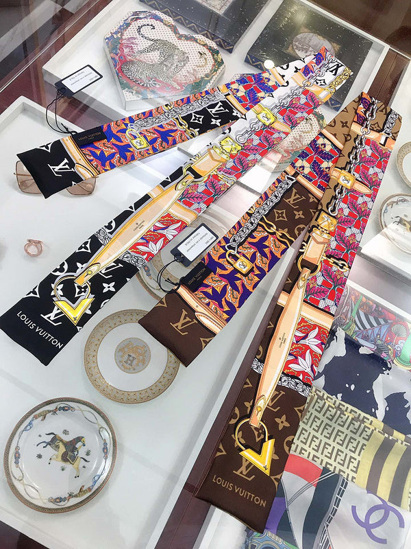 XLC9 Silk satin 8-120CM scarf