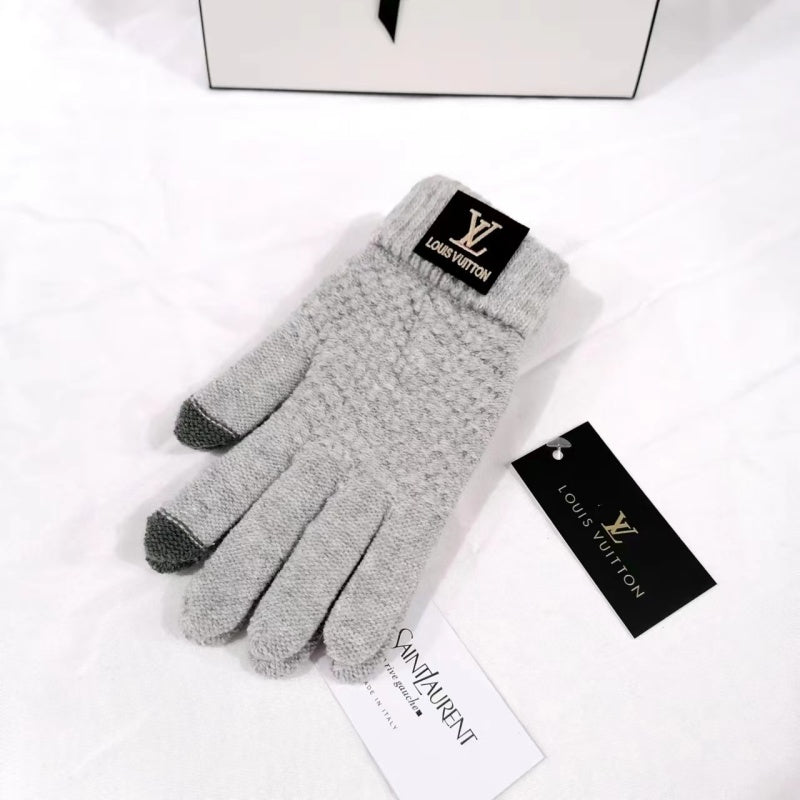 PLG5  New warm knitted gloves for autumn and winter