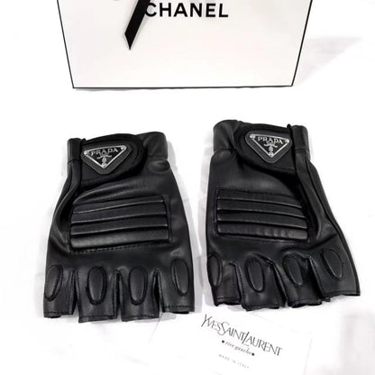 PPG2   New fashionable leather half finger gloves