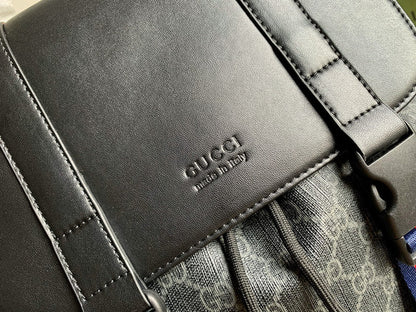 LGP22 Men  Bag 34-42-16CM Leather knapsack bags