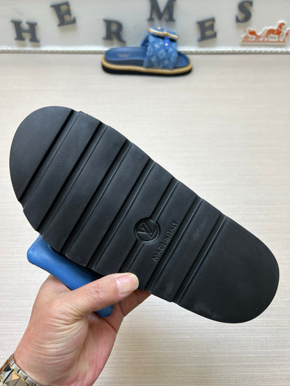 YLS5 Leather Slippers Size 36-45 Shoes with Box