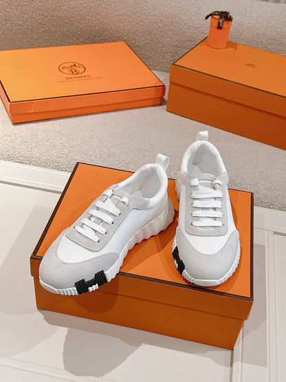 BHS12 Leather Women 35-41 Man 40-45 Shoes with box