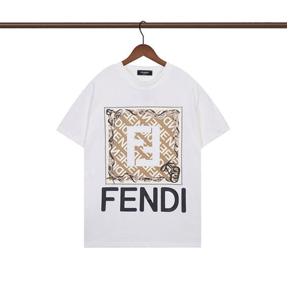 FDC8 New  Men's and women's letter T-shirt Clothing