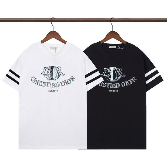 DIC125 Men's and women's summer short-sleeved T-shirt clothes （Smaller size）