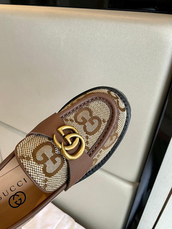 JHGS1 Leather Shoes Women 35-41 with box