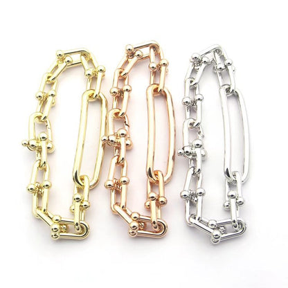 TB03  Lovers' gold plated bracelet jewelry