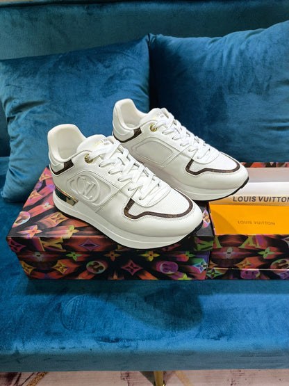 OLS25 Leather Women 35-42 And Men 40-45 sneakers shoes With box