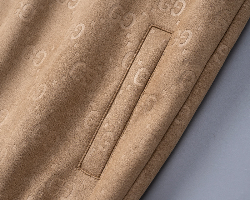 GUC099 New Spring and Autumn thin imitation deer skin velvet jacket long sleeved cardigan clothes