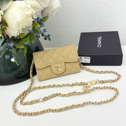 LCP04 Wallet Bag 13.1-7.5-2.1CM Leather bags with box