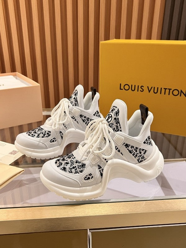 OLS39 Leather Women 5.5CM Shoes 35-41 with box