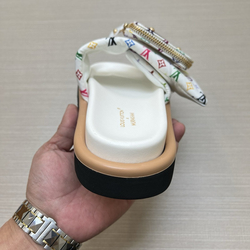 YLS5 Leather Slippers Size 36-45 Shoes with Box