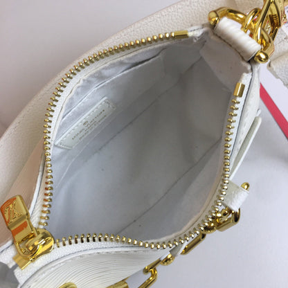 LLP022 Leather Bag 19-13.5-6.5CM Shoulder Bags