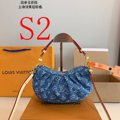 MLP39 Leather Bag 22-5-13CM Bags with Box