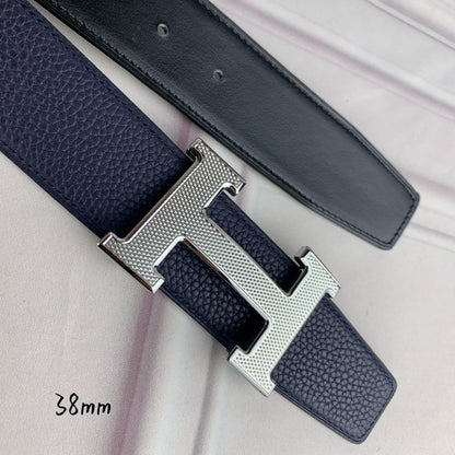 HBL3 Real leather 3.8CM 95-125CM Belt with all packing