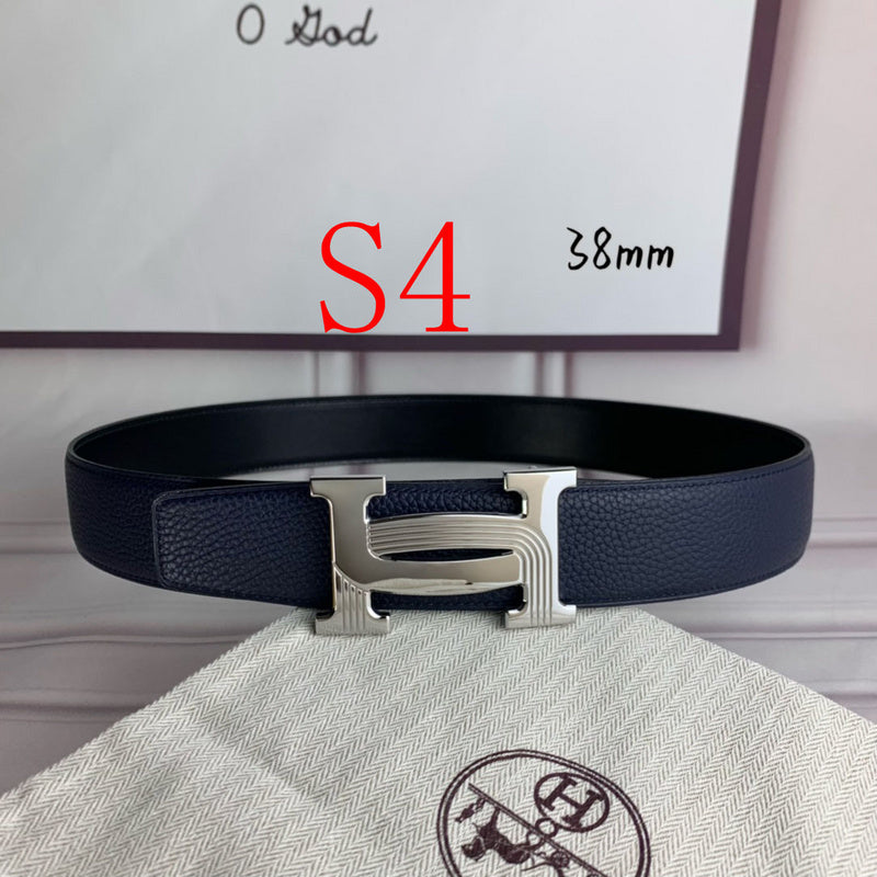 HBL5 Real leather 3.8CM 95-125CM Belt with all packing