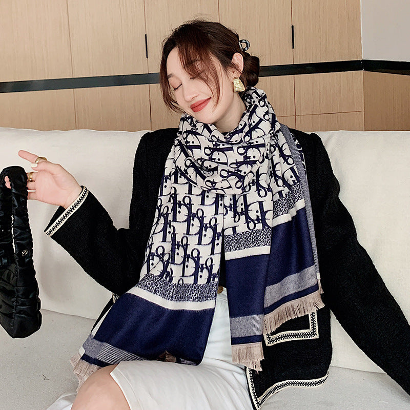 DSC1 Cashmere blend 65-180CM Scarf