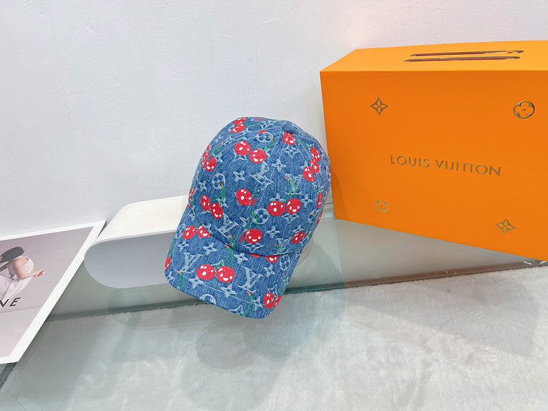 LVH04 New denim fabric baseball cap sun hat
