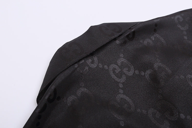 GUC081  New men's summer short sleeved collared shirt clothing