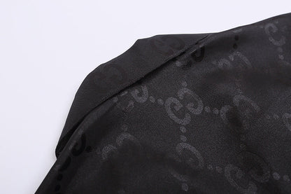 GUC081  New men's summer short sleeved collared shirt clothing