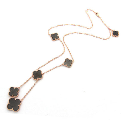 VAN24 Clover Shell Necklace gold plated necklace for women  Jewelry