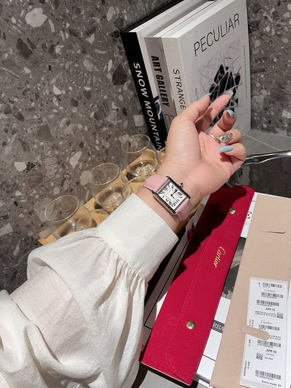 CW1  Lychee belt medium size for men's and women's watches 25.5mm x 33.7mm/29.5mm*22mm