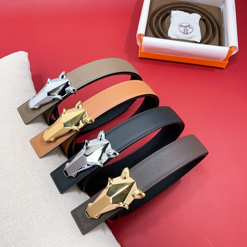 HBL8 Real leather 3.2CM 95-125CM Belt with all packing