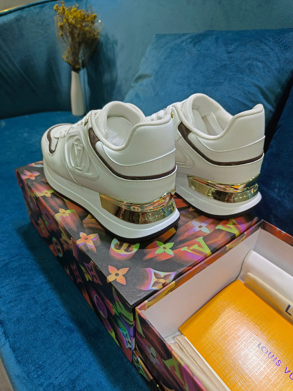 OLS25 Leather Women 35-42 And Men 40-45 sneakers shoes With box