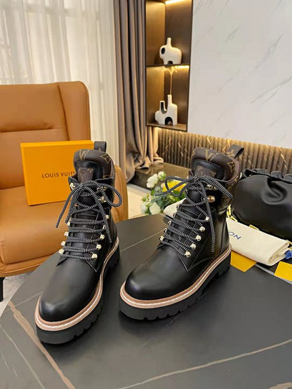 OLS31 Leather Women Shoes 35-41 with box