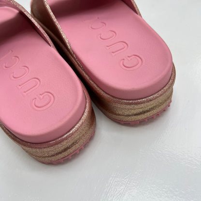 YGS0 Women Leather Slippers 35-41 Shoes with Box