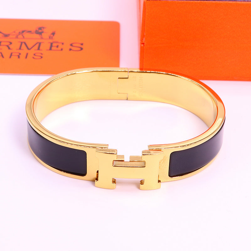 HB37 Bracelet 316L steel plating gold high quality bangles for women wonderful gift jewelry  size 17