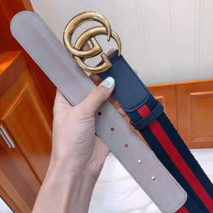 GCBL15 wide 3.8cm total length 100-125cm Leather Belt High Quality With packing