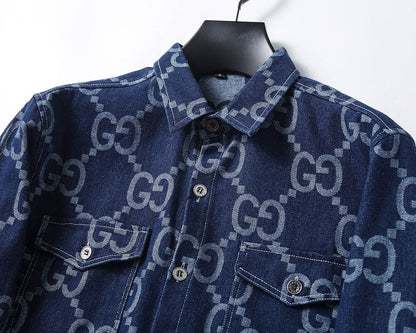 GUC018 New autumn and winter denim shirt