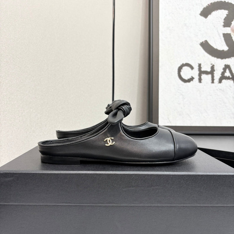 MBCS11 Leather Slippers Size 35-40 Shoes with Box