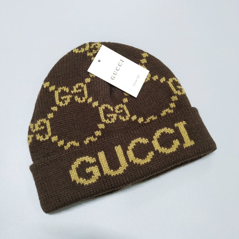 PGH7   New fashionable double-layer knitted hat