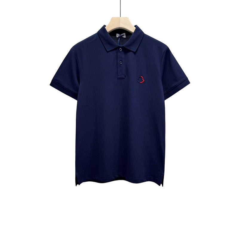 MOC024   Men's short sleeved lapel polo shirt clothing
