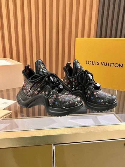 OLS38 Leather Women 5.5CM Shoes 35-41 with box