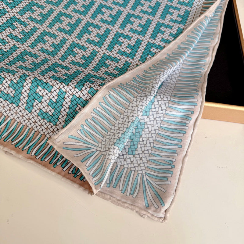 XFC16 Silk satin 90-90CM scarf