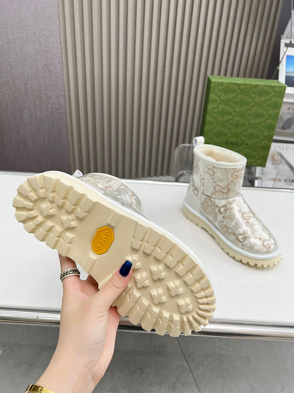 OGS25 Wool Women 35-40 Leather Shoes with box