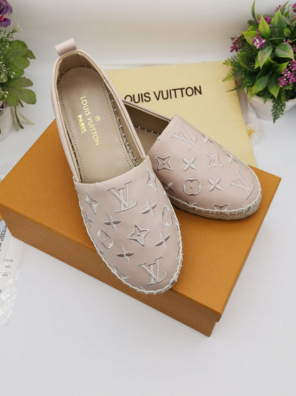 OLS35 Leather Women Shoes 35-42 Fisherman's shoes With box