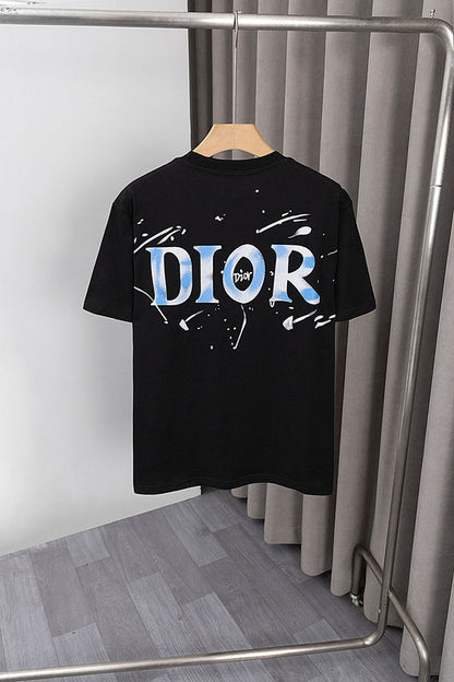 DIC122  Men's and women's summer short-sleeved T-shirt clothes
