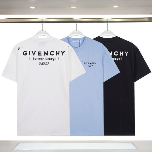 GIC28  Men's and women's summer short-sleeved T-shirt clothes